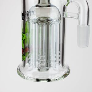 xtreme 5" glass bong tree arms diffuser ash catcher