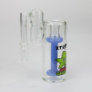 xtreme 5" glass bong showerhead diffuser ash catcher