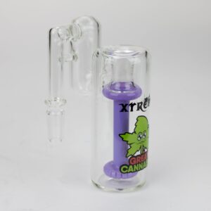 xtreme 5" glass bong showerhead diffuser ash catcher