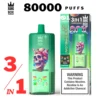 Bangbox 80000 Puffs – Multiple Flavor import placeholder for 29670