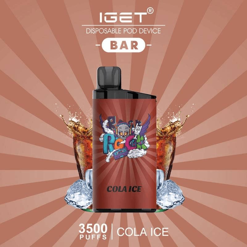 iget bar cola ice 3500 puffs disposable vape iget bar cola ice 3500 puffs disposable vape