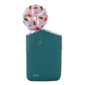 potv x empire glass pink frosted donut