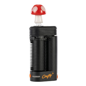 potv x empire glass red & white mushroom