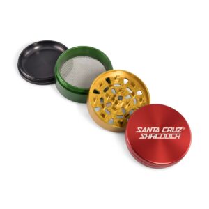 santa cruz shredder 4 piece grinder choose small, medium or large