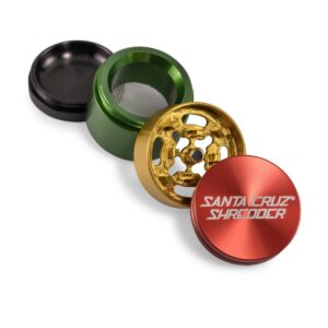 santa cruz shredder 4 piece grinder choose small, medium or large