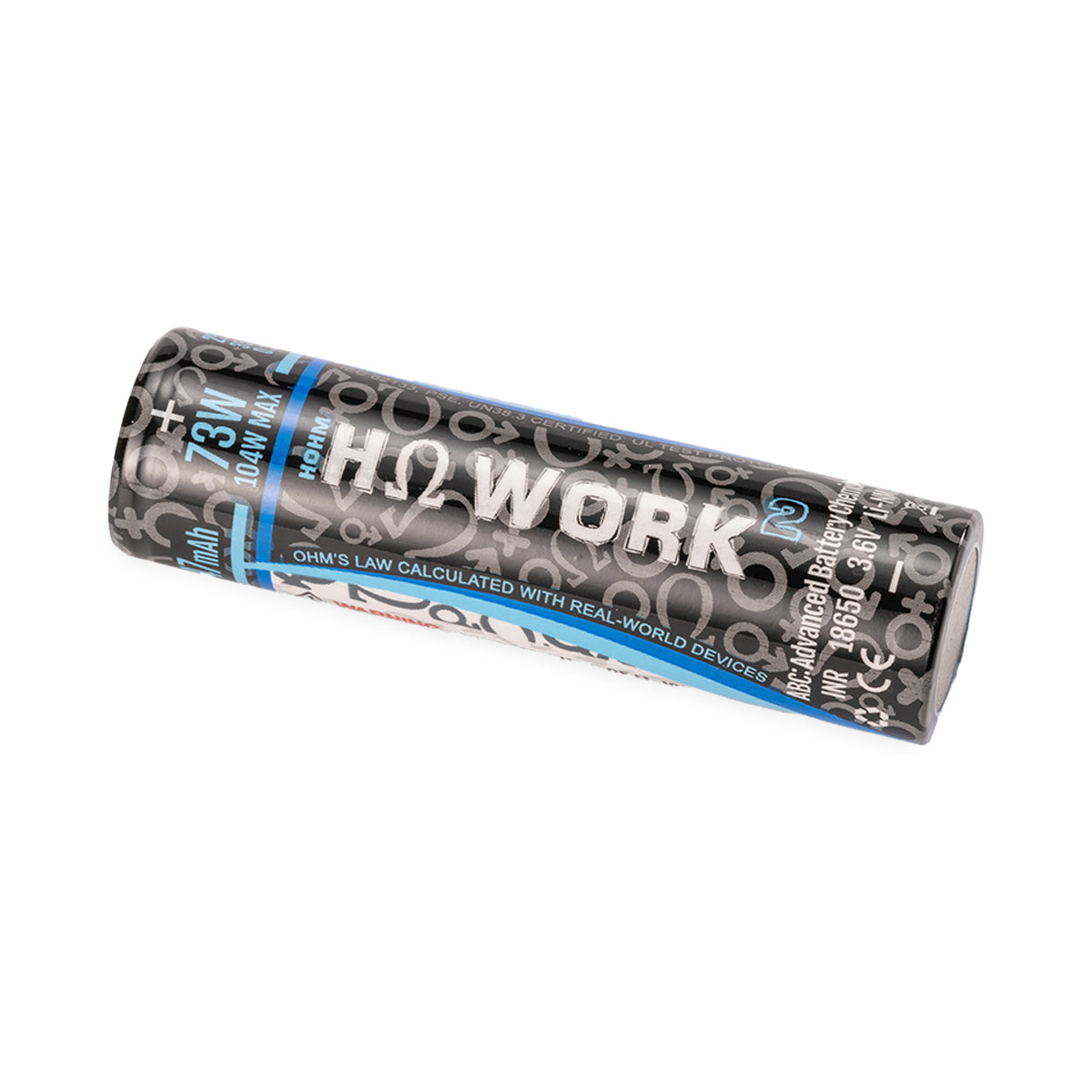 hohm tech work v2 18650 2547mah 25.3a battery hohm tech work v2 18650 2547mah 25.3a battery
