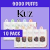 KUZ LUX 9000 Puffs-Wholesale-10 pack import placeholder for 21179