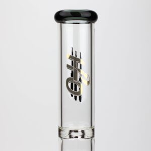 17.5 inches h2o glass water bong with shower head percolator