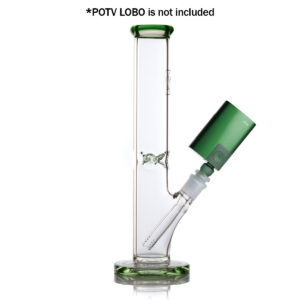 potv straight tube glass bubbler