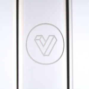 potv straight tube glass bubbler