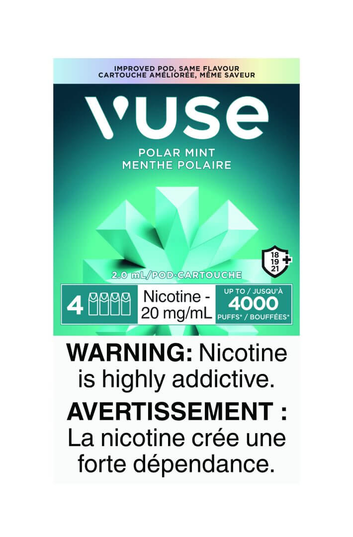 vuse polar mint pods (4 pack) vuse polar mint pods (4 pack)