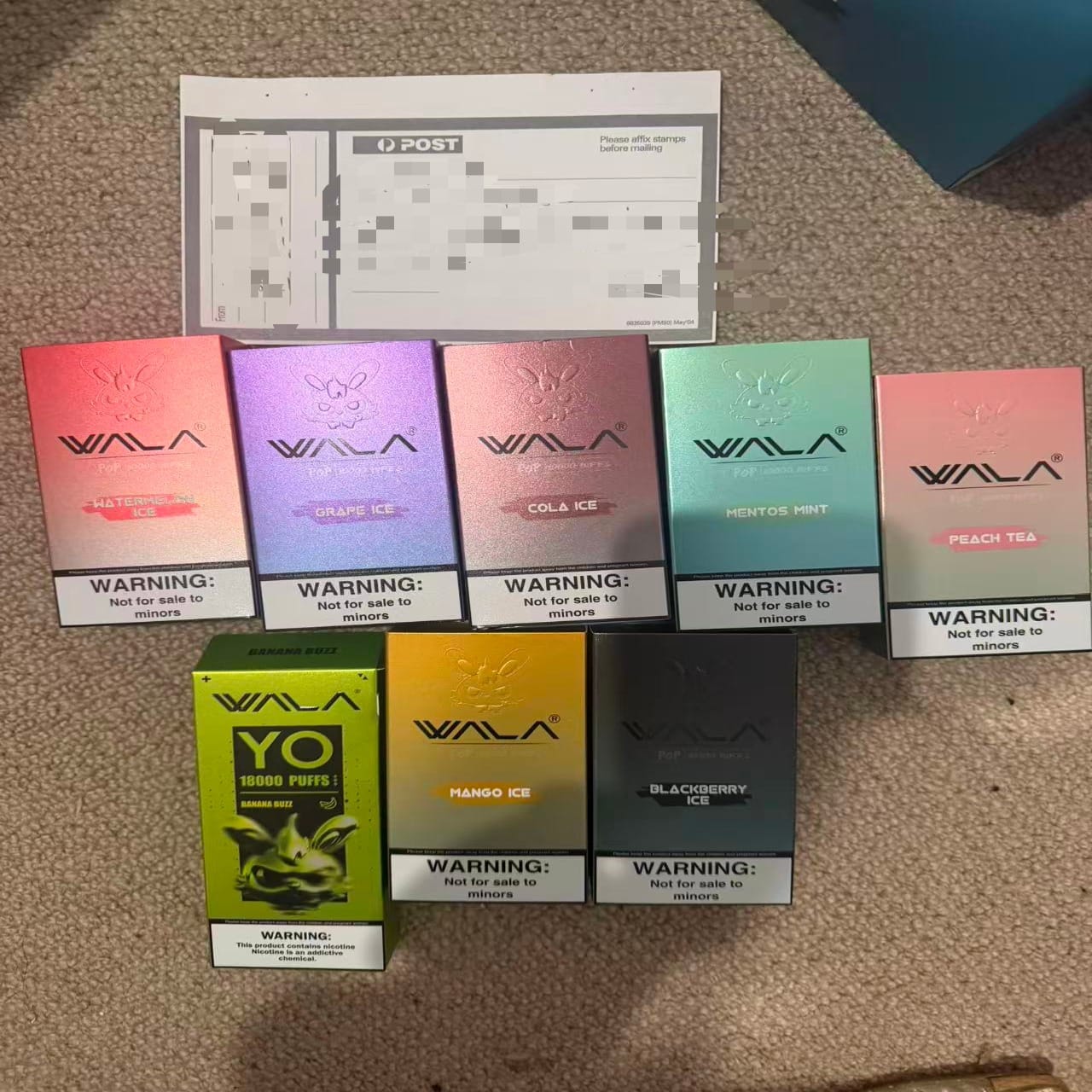 wala yo 18000 puffs cranberry ice wala yo 18000 puffs cranberry ice