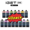 IGET One Multiple Flavours – 40 Pack import placeholder for 19381