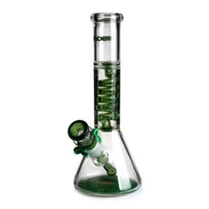 10 pheonix star freezable glycerin coil beaker bong green.jpg
