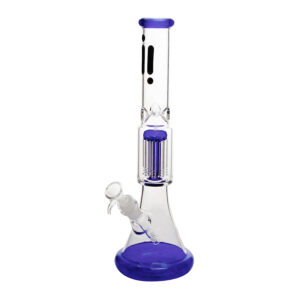 14 infyniti 8 arm tree perc beaker bong blue.jpg