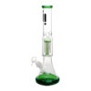 14" Infyniti 8-Arm Tree Perc Beaker Bong 14 infyniti 8 arm tree perc beaker bong green.jpg