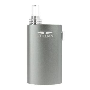 utillian 421 dry herb vape device silver.jpg